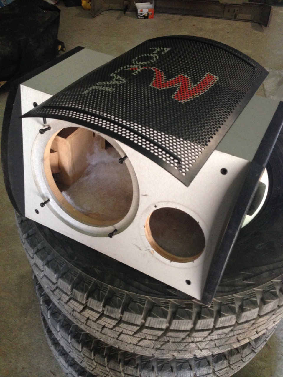 ПЕРЕДЕЛКА САБВУФЕРА — Renault Kangoo (2G), 1,5 л, 2011 года | автозвук ...