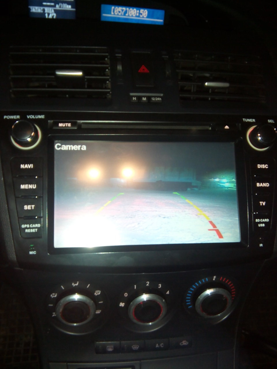 Камера заднего вида — Mazda 3 (2G) BL, 1,6 л, 2012 года | аксессуары ...
