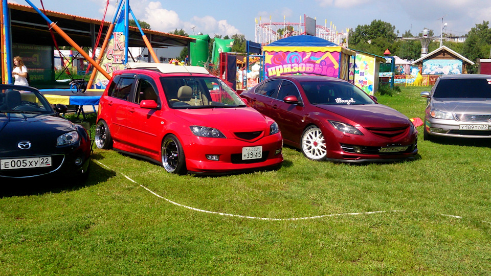 ParkKing 2016 — Mazda Demio (2G), 1,5 л, 2002 года | встреча | DRIVE2