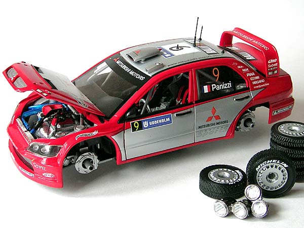 HOT WHEELS 1:18 MITSUBISHI LANCER WRC evo8 '2004 SWEDISH RALLY — Сообщество  «Масштабные Модели» на DRIVE2