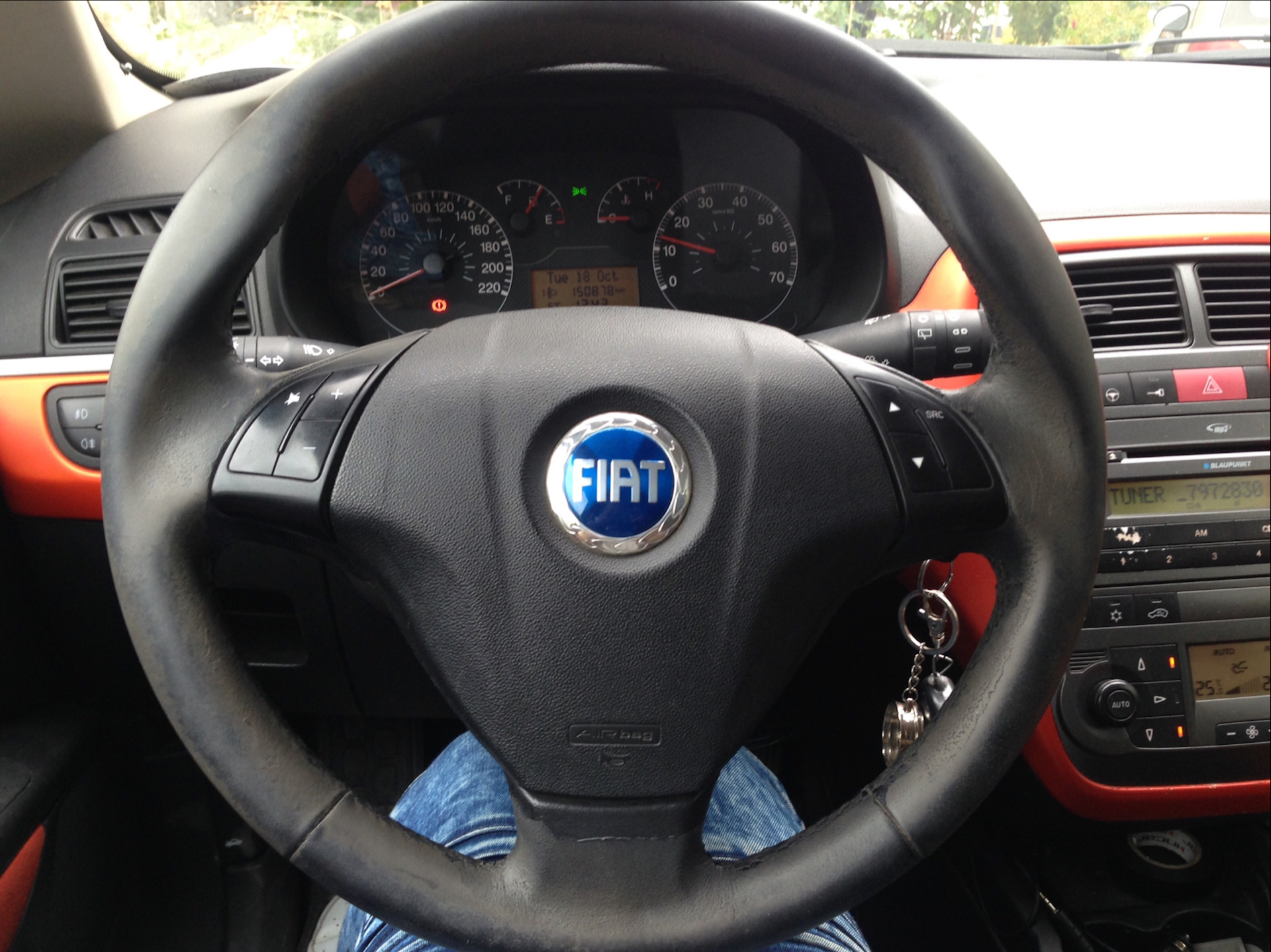 Фиат пунто 2 как снять руль Перешив руля - FIAT Grande Punto, 1,4 л, 2006 года стайлинг DRIVE2