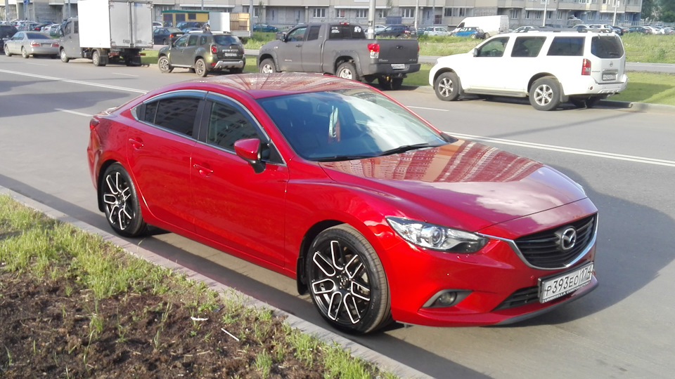 Полировка mazda 6 gj