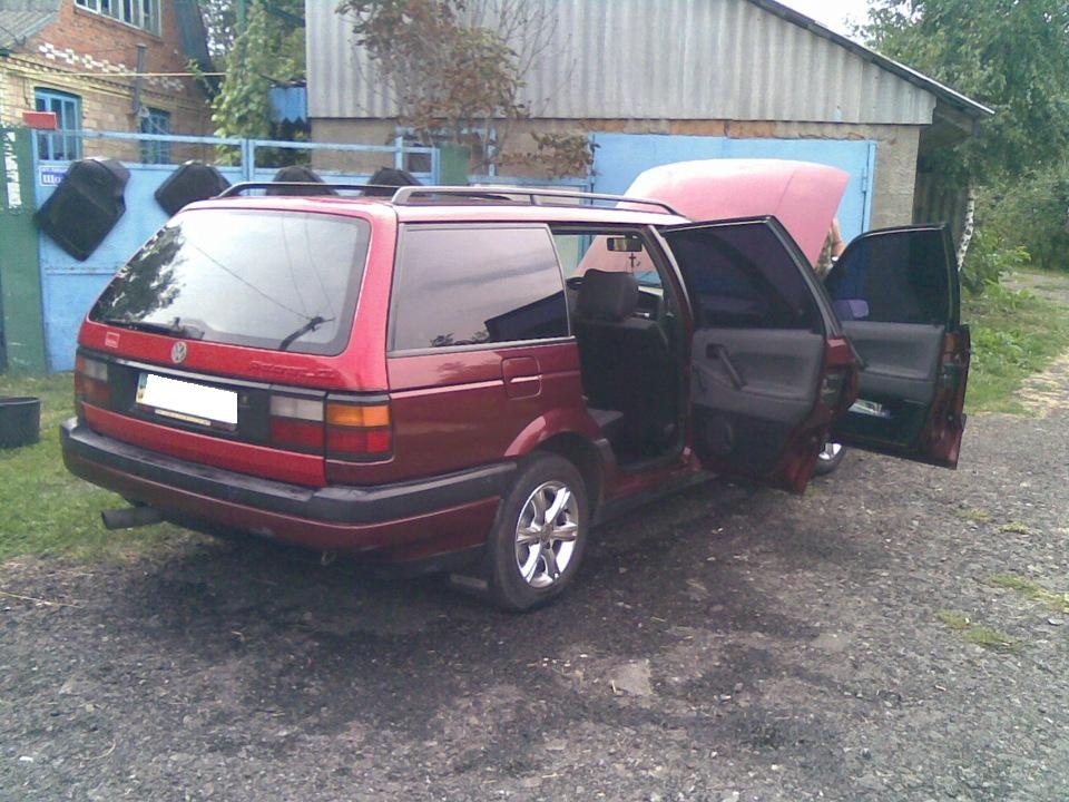 Заменил крышку багажника… — Volkswagen Passat Variant (B3), 1,8 л, 1993 ...