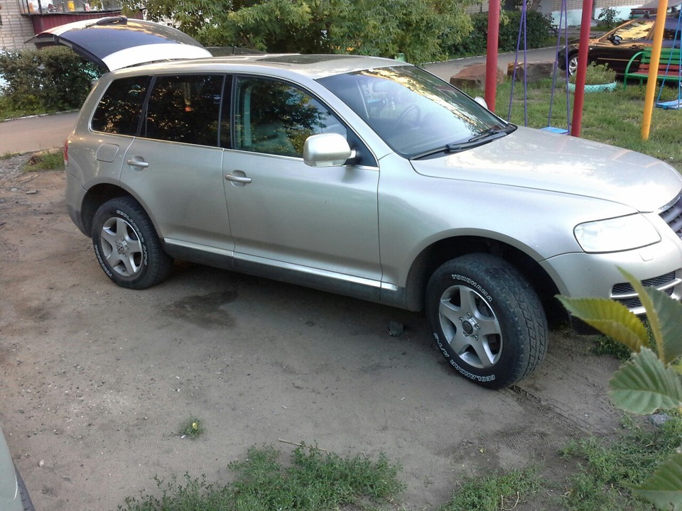 Покраска надписей или как просрать 4 часа) — Volkswagen Touareg (1G), 3 ...