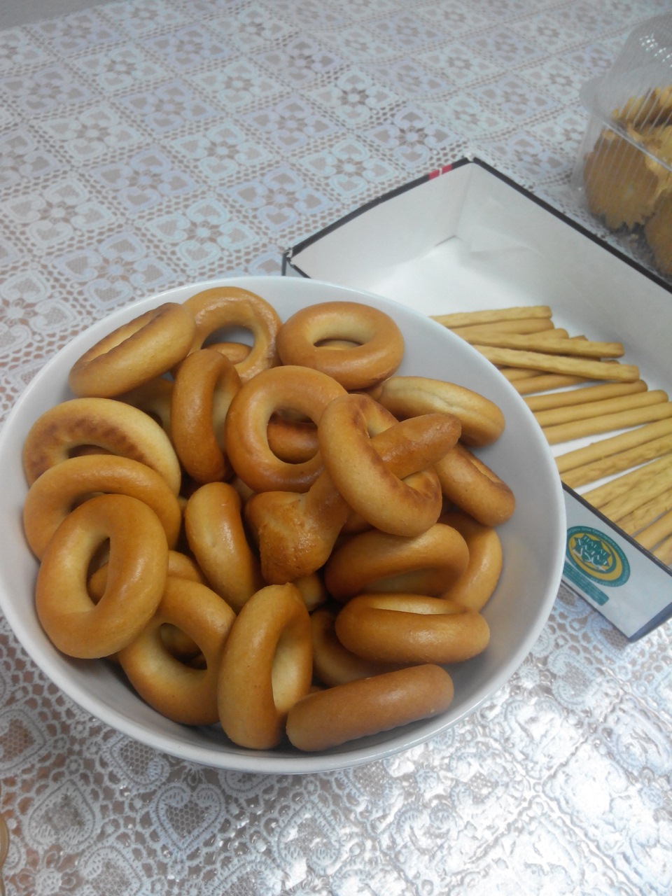 Поделка из сушек