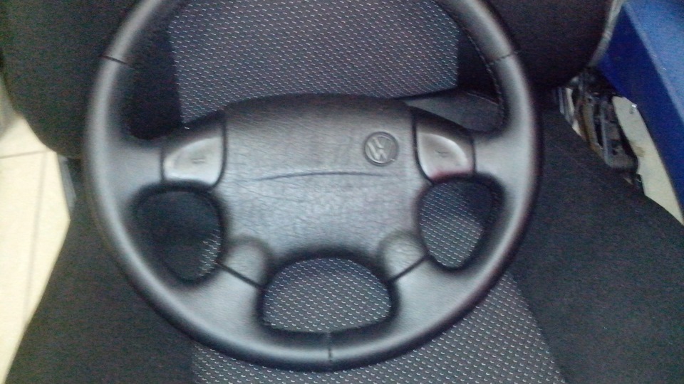 ПЕРЕШИЛ РУЛЬ В КОЖУ — DRIVE2
