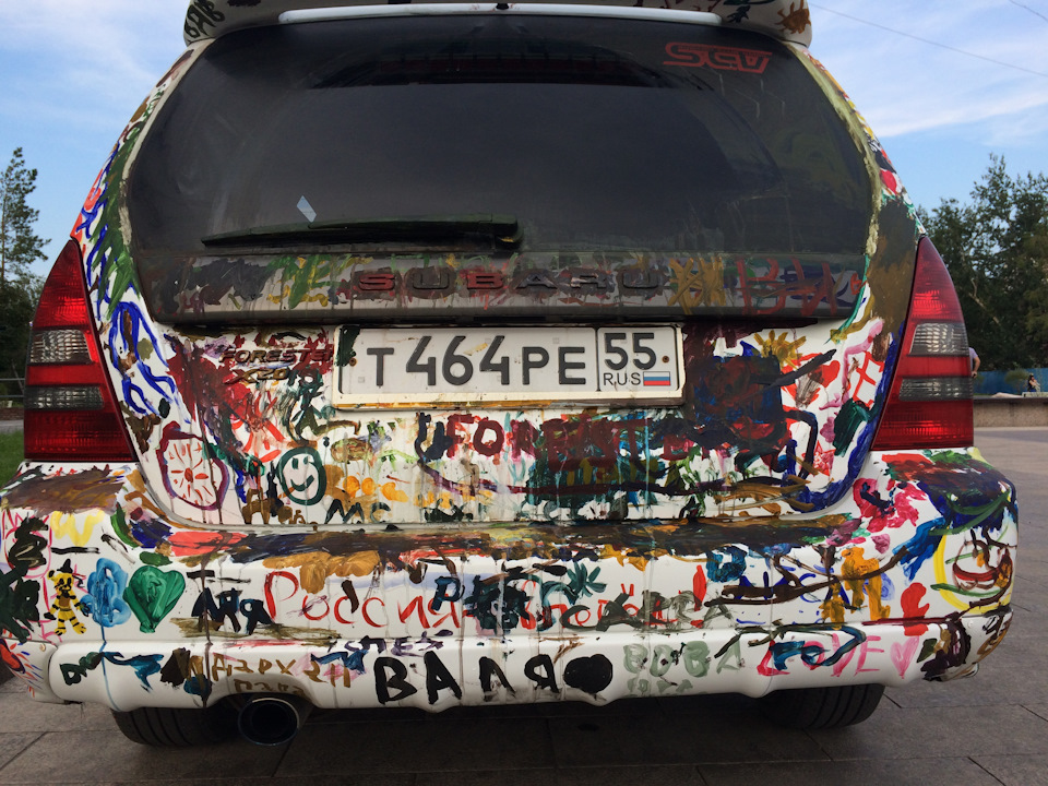 Фото в бортжурнале Subaru Forester (SG)