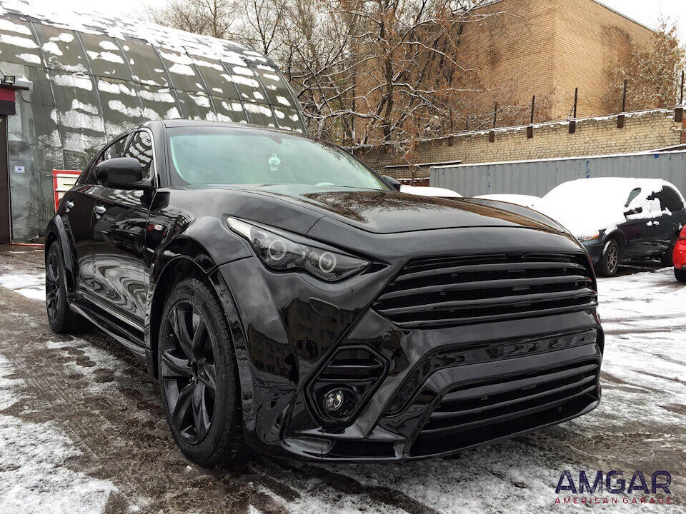 Передний бампер IMPUL для Infiniti QX70 - Infiniti QX70, 3,7 л, 2014 года тюнинг