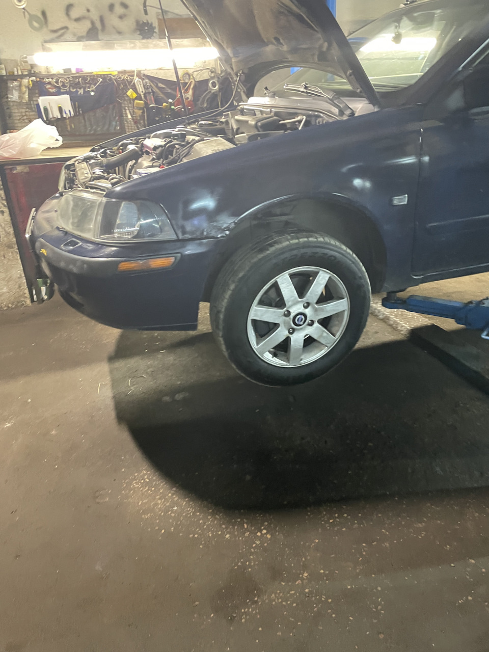 Т.О передняя подвеска — Volvo S40 (1G), 2 л, 2003 года | визит на ...