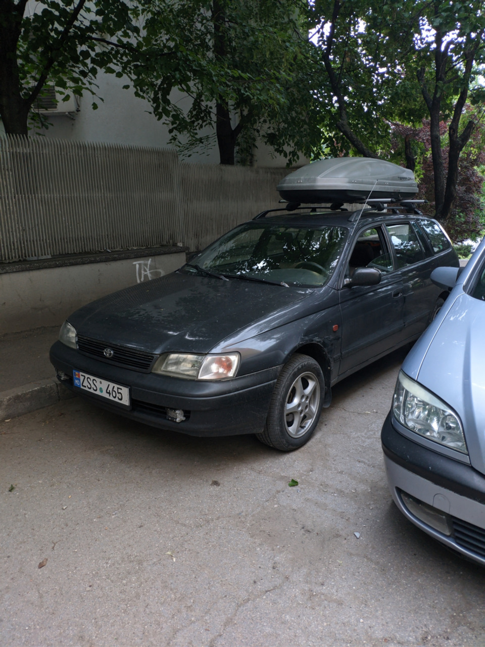 Помяли машину — Toyota Carina E, 1,6 л, 1995 года | поломка | DRIVE2