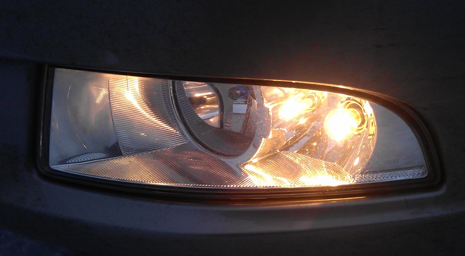 Лампы Polarg M-7 в ДХО — Skoda Octavia A5 Mk2, 1,4 л, 2010 года ...