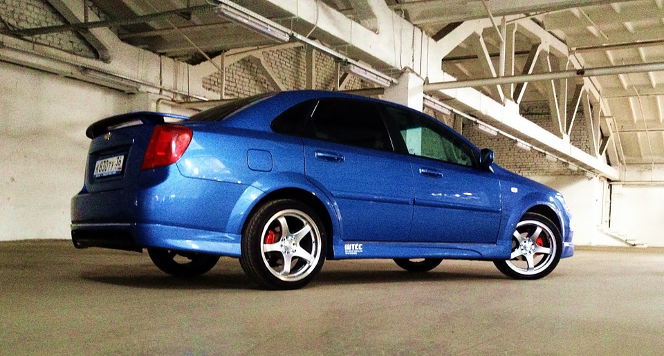 Tuning Chevrolet Lacetti Blue