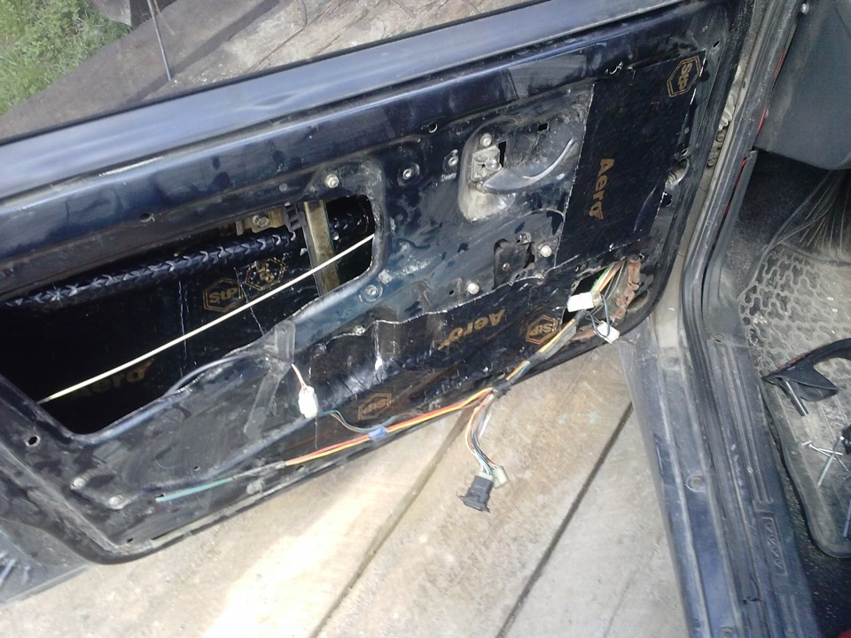 Виброизоляция дверей Ваз 2115 — Lada 2115, 1,5 л, 2007 года | автозвук ...