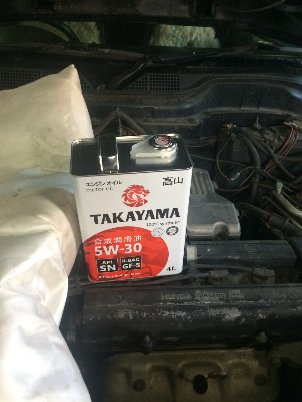 масло такаяма по акции — Honda CR-V (RD1/RD2), 2 л, 2000 года ...