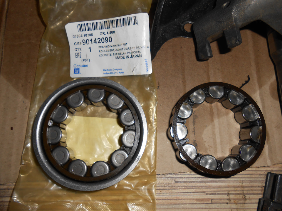 90142090 Подшипник первичного вала GM | Запчасти на DRIVE2