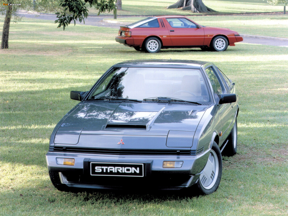 Mitsubishi Starion 1982 г. — предшественник Mitsubishi GTO. — Mitsubishi 3000 GT