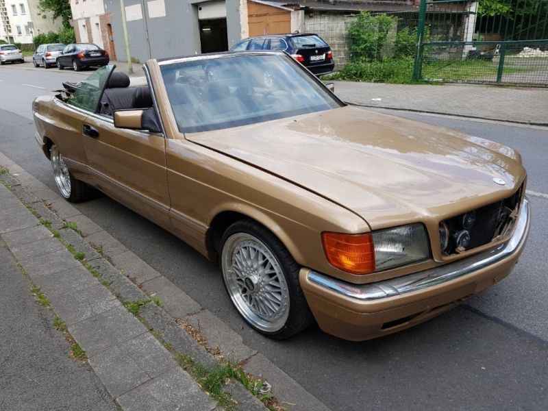 Mercedes Benz w126 кабриолет