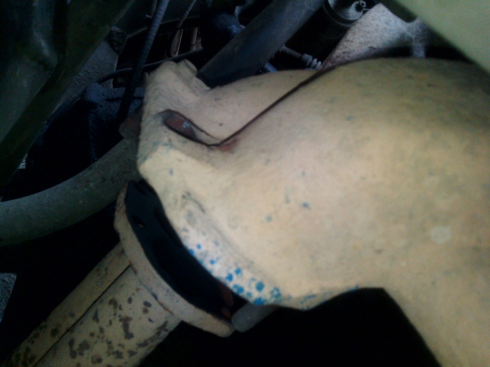 Замена прокладки приемной трубы! — Lada Baltic, 1,3 л, 1999 года ...