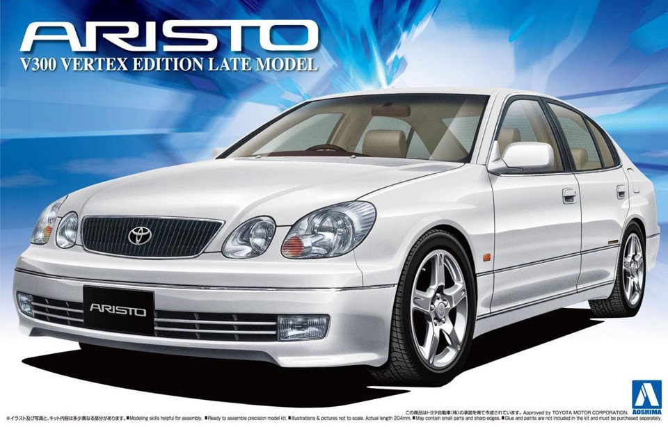 Aoshima Toyota Aristo ZS161 V300 Vertex Edition 1:24 — DRIVE2