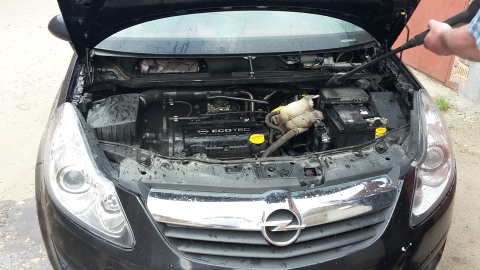 Доработка воздухозаборника — Opel Corsa D, 1,4 л, 2007 года | своими ...