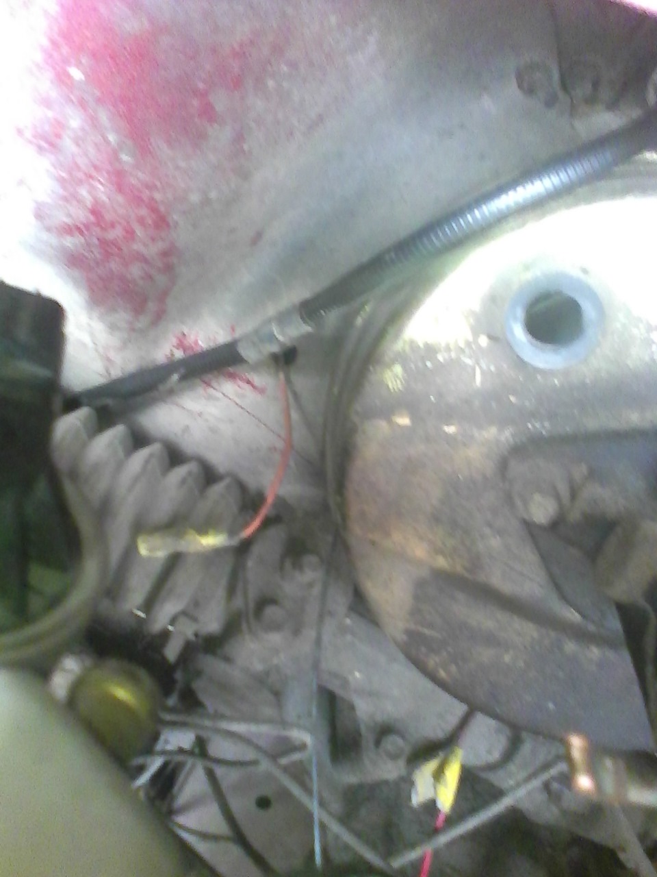 Наконец то сделал выжим сцепления+ купил радиатор и вентлиляторы ...