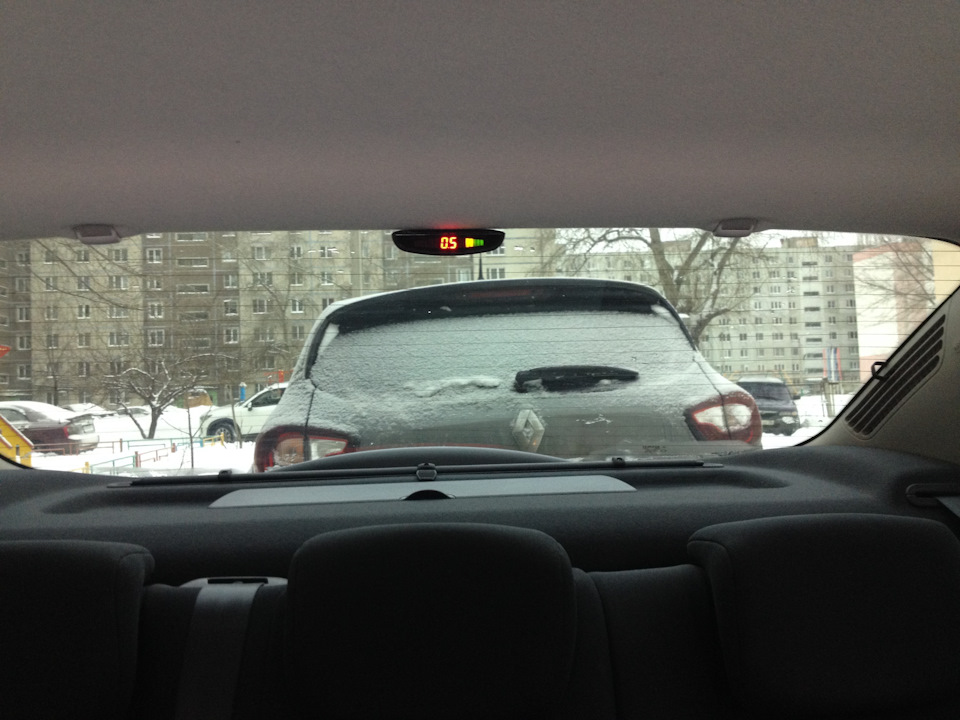 Китайский парктроник — Renault Megane II, 1,6 л., 2008 года | тюнинг ...