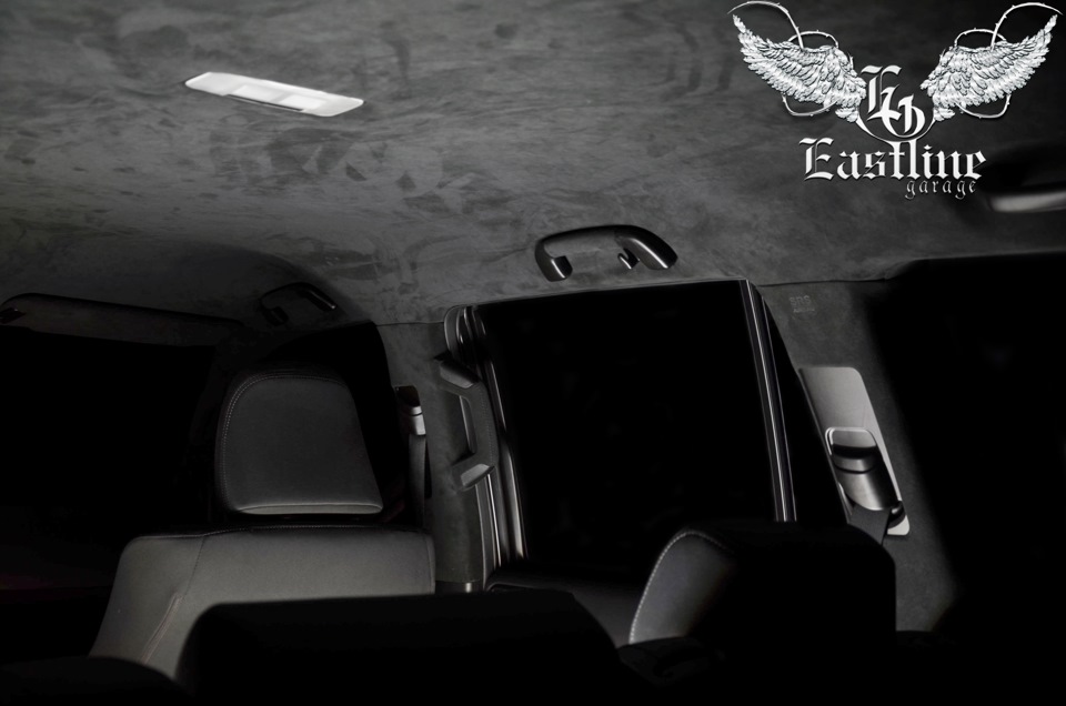 Toyota Land Cruiser Prado – шумоизоляция крыши автомобиля. Перетяжка ...