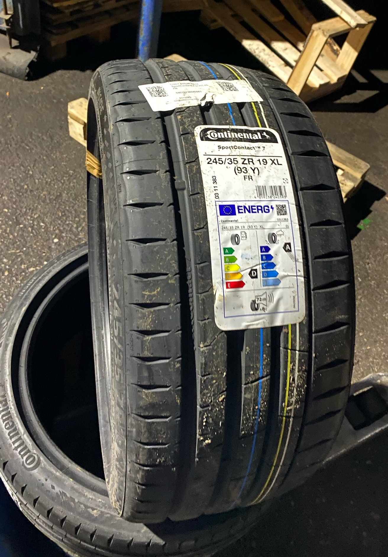 Continental ContiSportContact 7 245/35 R19 93Y на следующее лето — Audi ...
