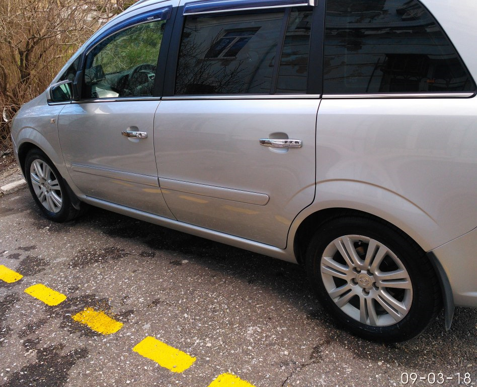 Переобувка на лето — Opel Zafira B, 2,2 л., 2007 года | шины | DRIVE2