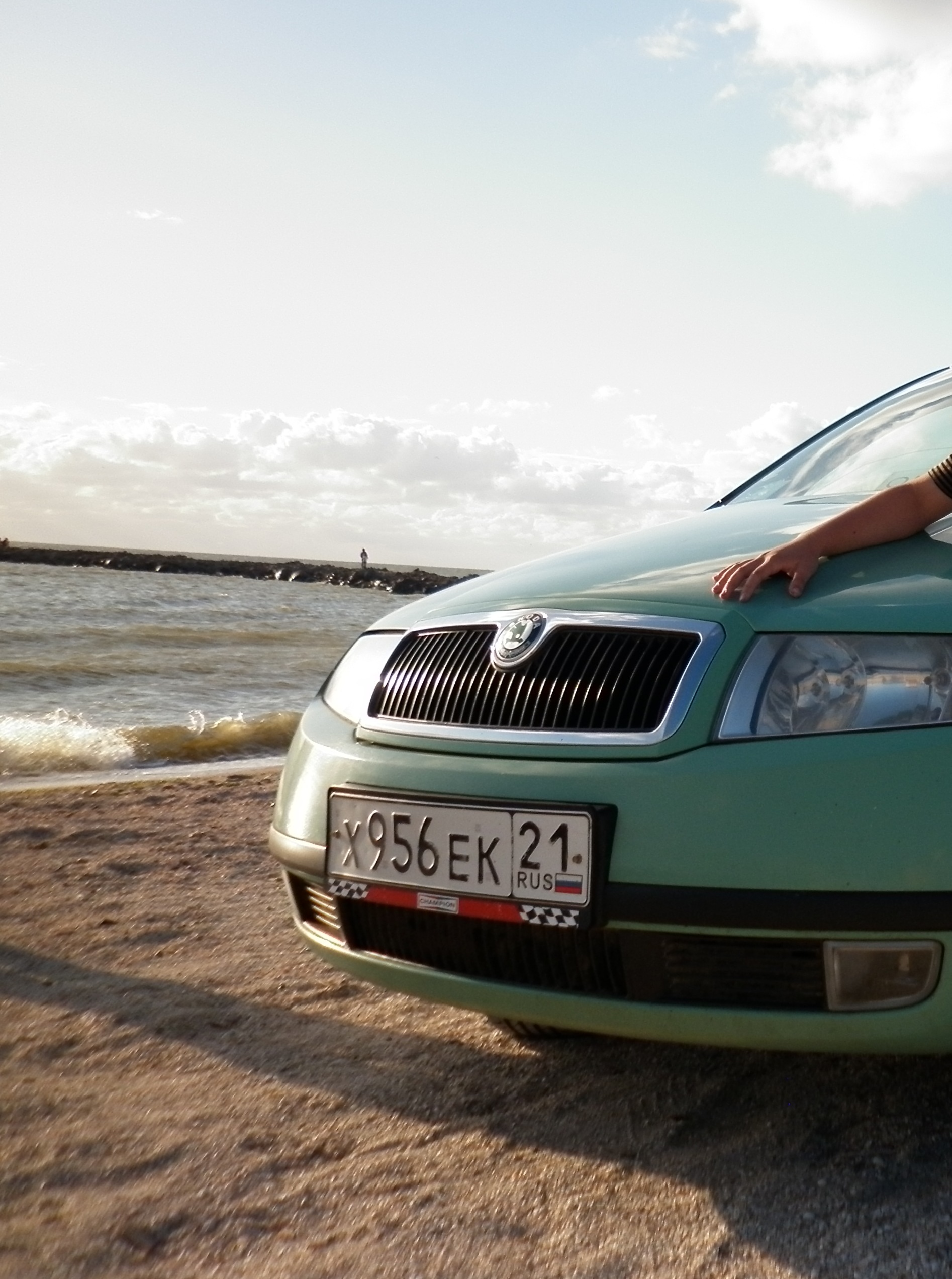 Поездка в Ейск(Краснодарский край) — Skoda Fabia Mk1, 1,4 л, 2001 года |  путешествие | DRIVE2