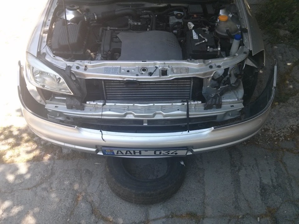 7. Очистка фары и клейка ресниц — Opel Astra G, 2 л, 2007 года | тюнинг ...