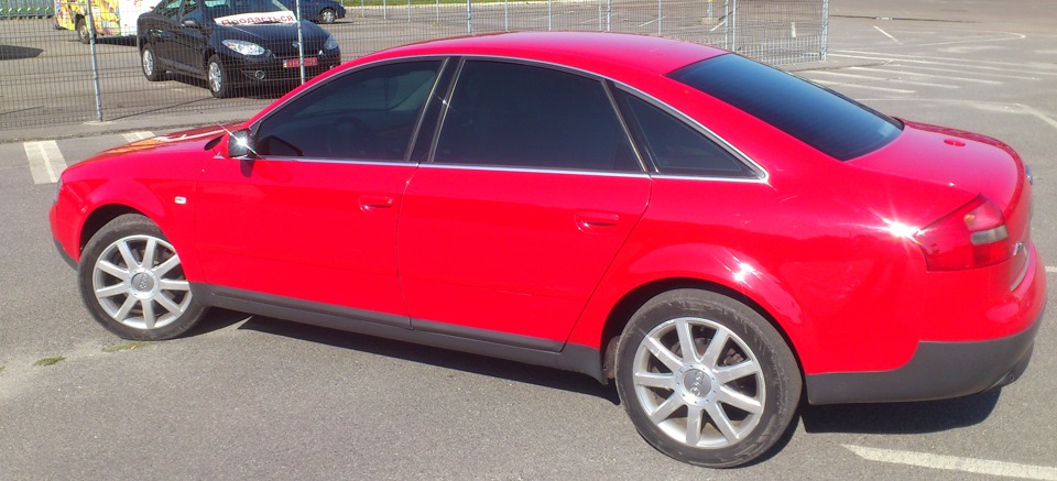 Плёнка — Audi A6 (C5), 2,5 л, 2000 года | тюнинг | DRIVE2