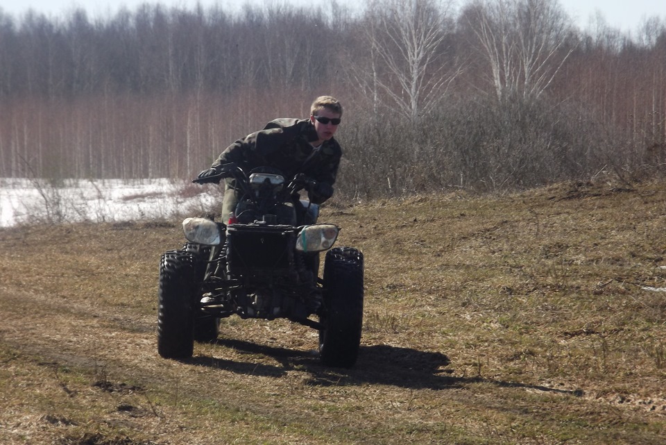 Квадроцикл из 412 москвича