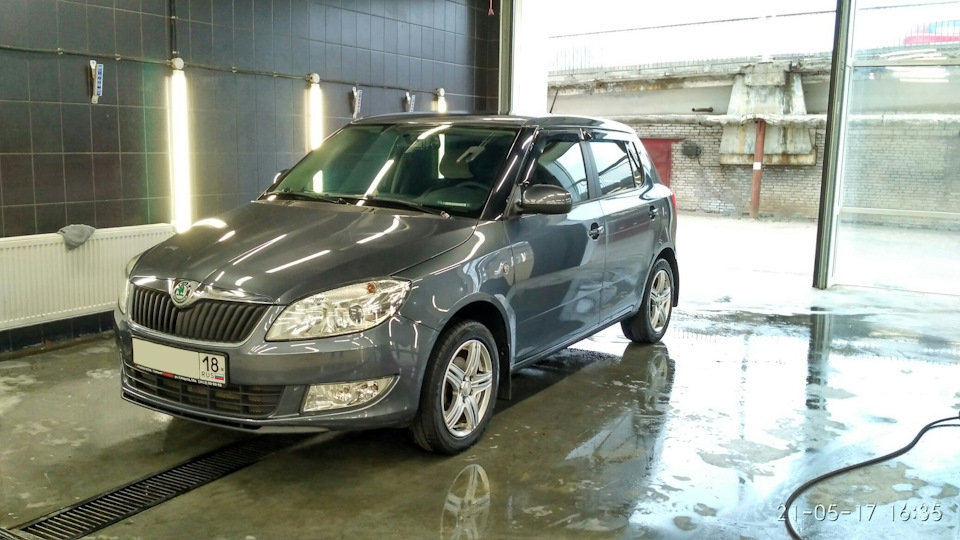 skoda fabia 1.2 (69 л.с.) с пробегом