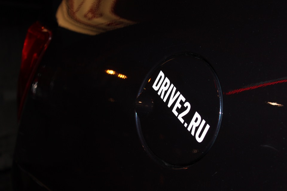 Наклеил наклейку Drive2 — Lada Гранта (1G), 1,6 л, 2012 года ...