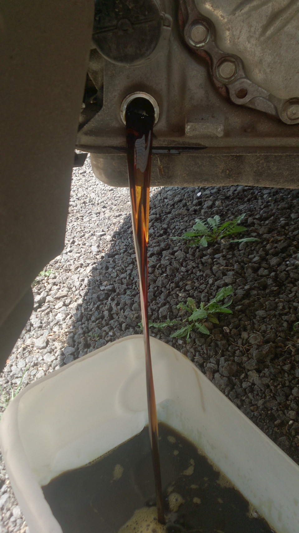 Замена масла в вариаторе. — Dodge Caliber, 2 л, 2011 года | плановое ТО ...