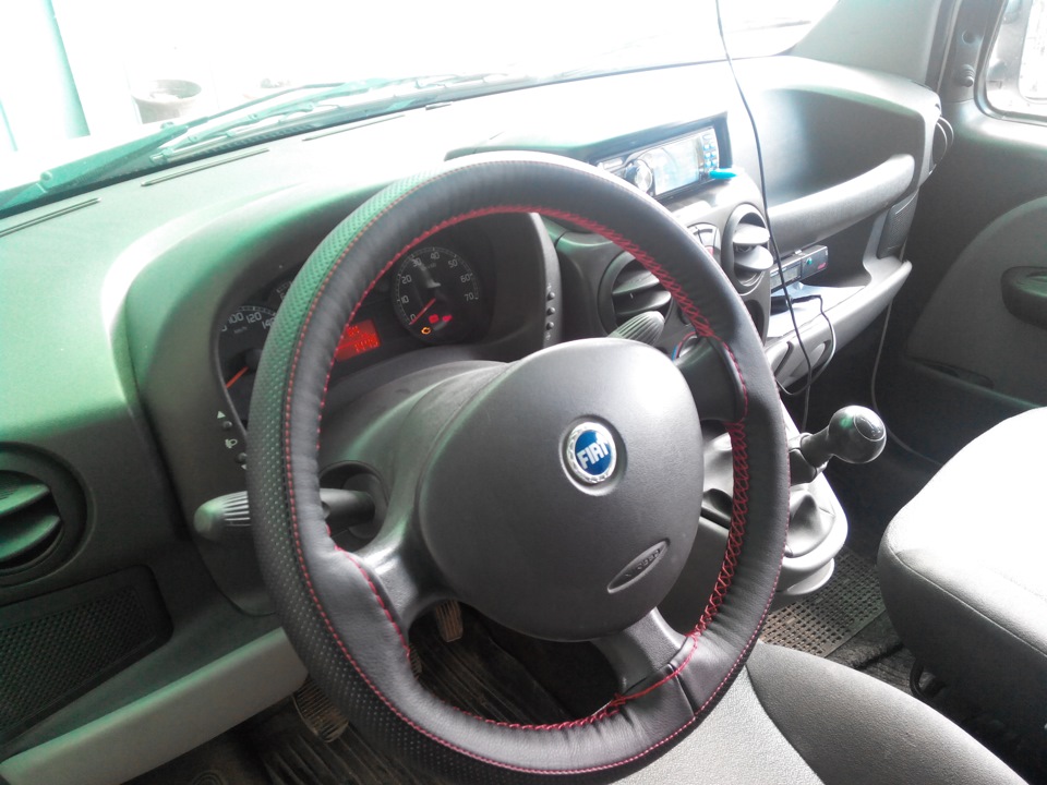 Фиат добло как снять руль Оплетка на руль - FIAT Doblo (1G), 1,9 л, 2005 года тюнинг DRIVE2