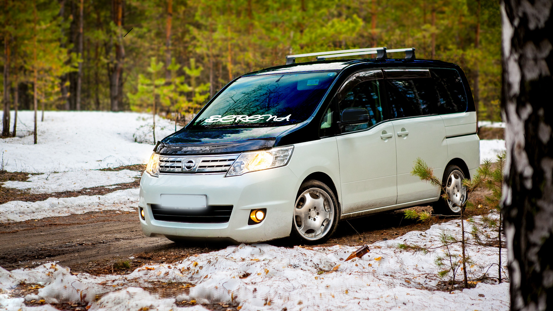 Nissan Serena Mk III (C25) 2.0 бензиновый 2009 | Перламутровый БасиК на  DRIVE2