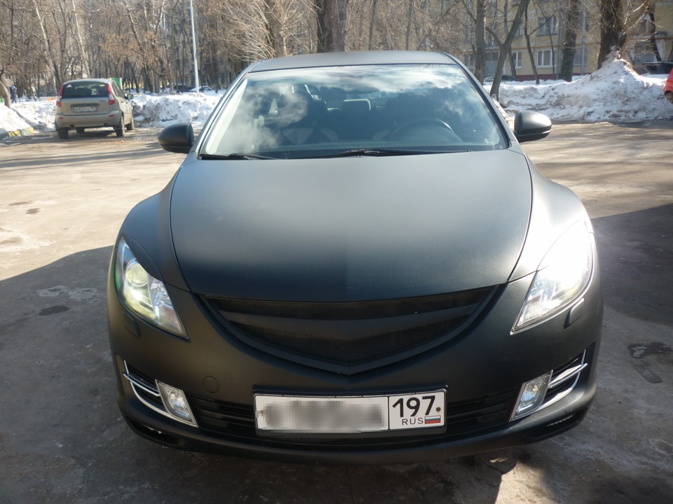 Mazda 6 матовый хром