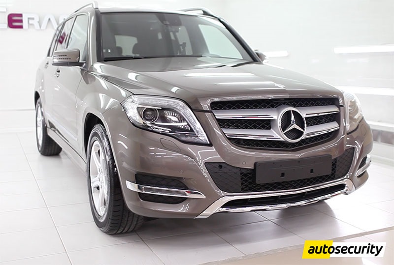 Mercedes Benz GLK 250 — восстановительная полировка кузова и защита ...