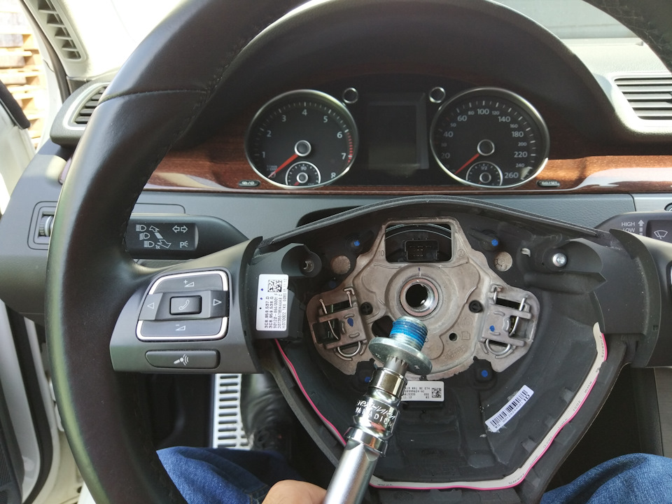 открутили — Volkswagen Passat B7