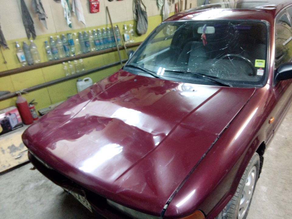 Правка вмятин без покраски — Nissan Bluebird Sylphy (G10), 1,8 л, 2000 ...