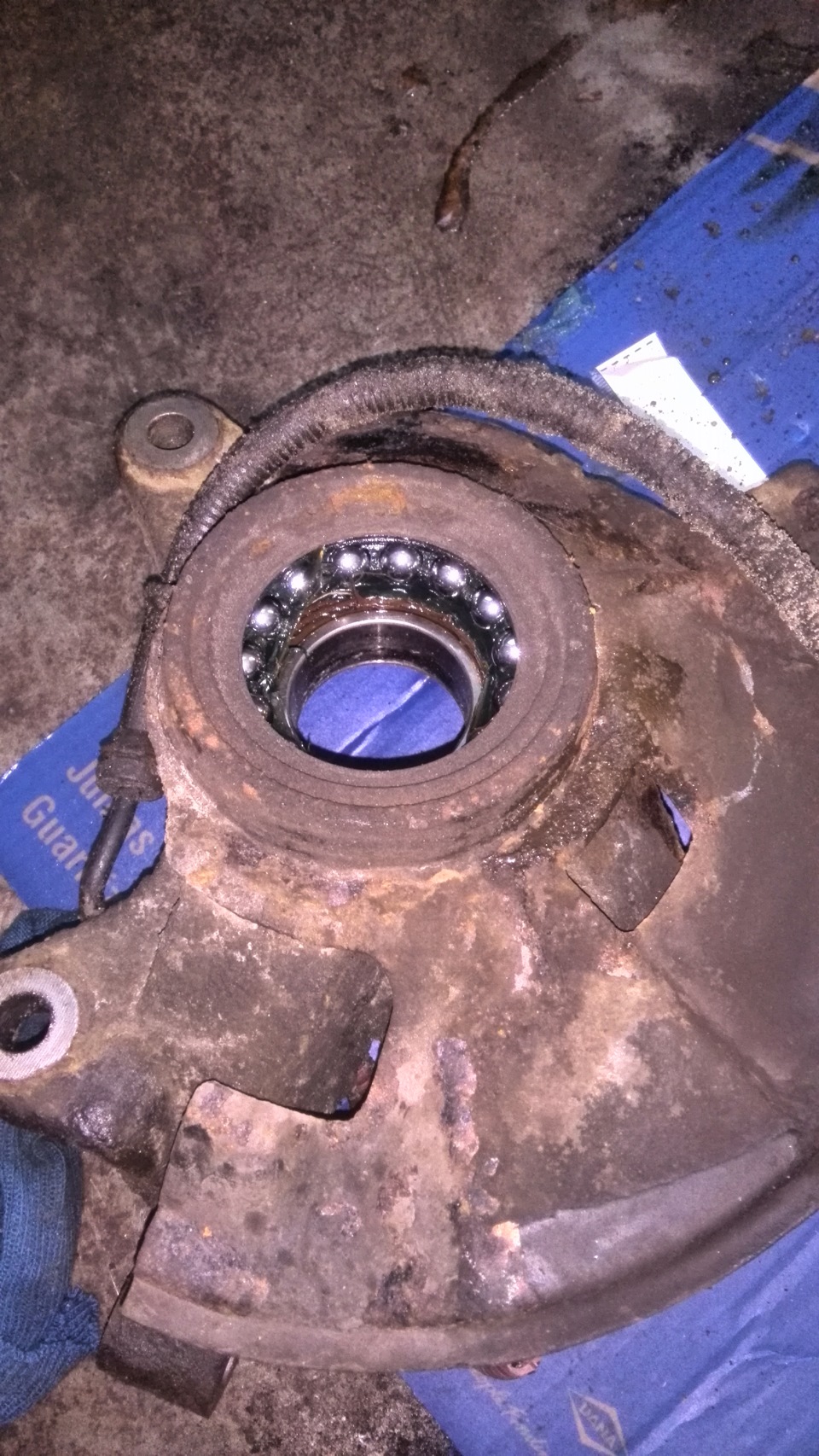 подшипник передней ступицы — KIA Shuma II, 1,6 л, 2003 года | визит на ...