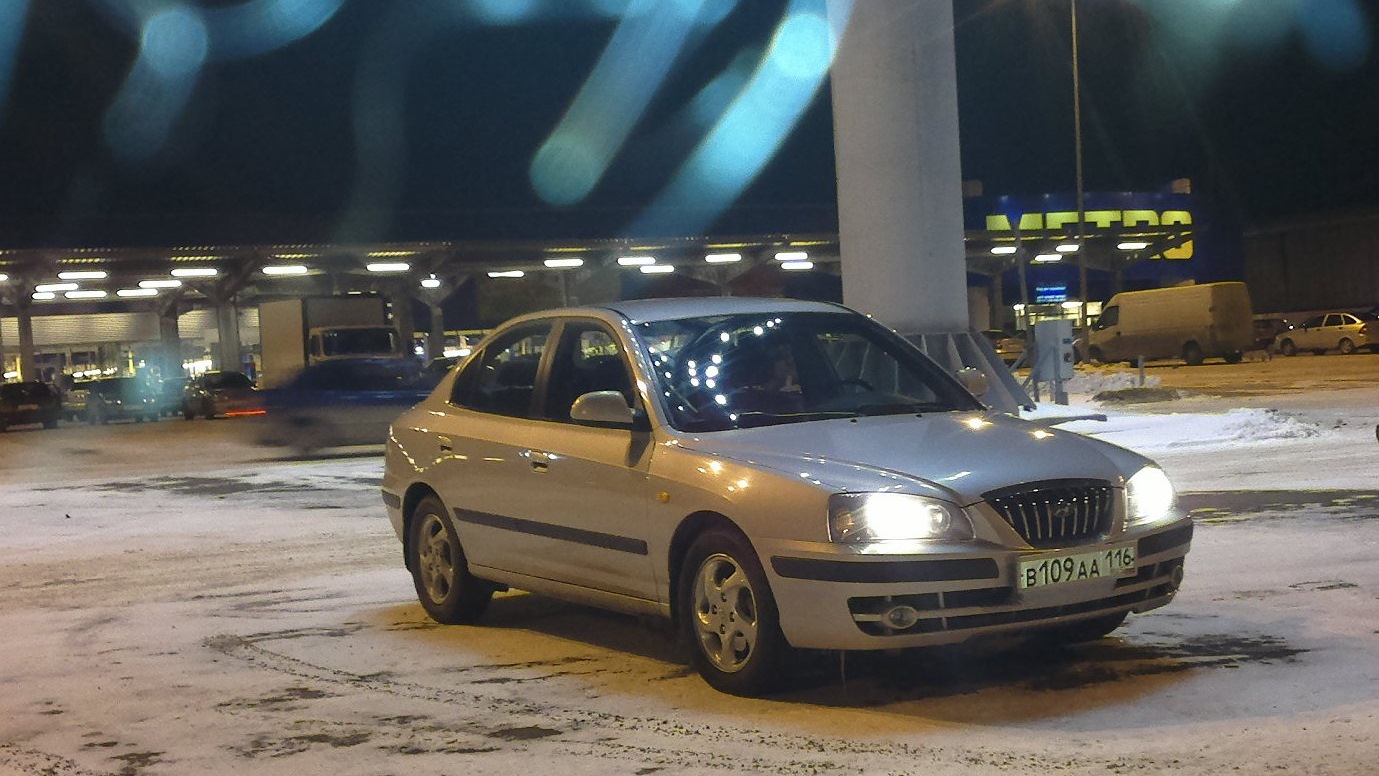 Hyundai Elantra (3G) 1.6 бензиновый 2004 | 109й Идёт Без Остановок на DRIVE2