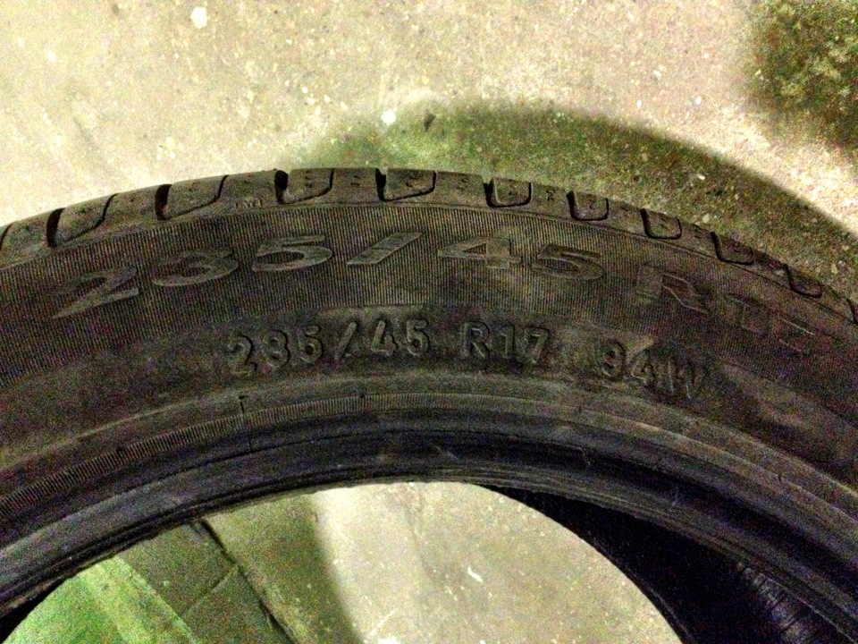Продам летнюю резину Pirelli [продано] — Volkswagen Scirocco (3G), 1,4 ...