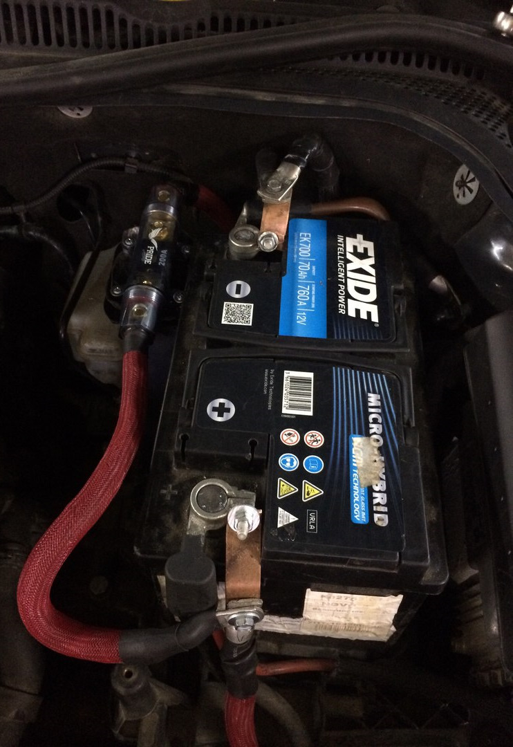 Изготовление новых клемм акб для доп проводов — Volkswagen Jetta VI, 1 ...