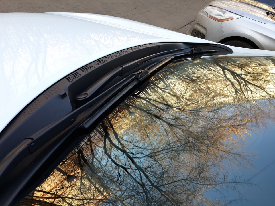 15. Новые дворники — KIA Ceed SW (2G), 1,6 л, 2013 года | стайлинг | DRIVE2