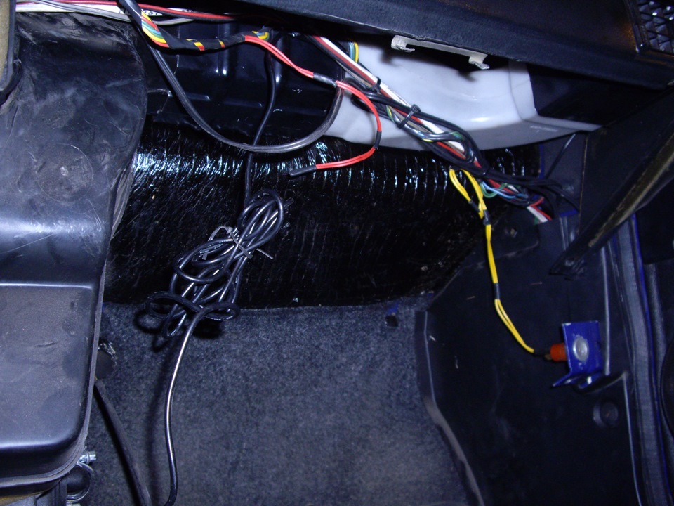 Подторпедная проводка. — ИЖ 2126, 1,8 л, 2002 года | электроника | DRIVE2