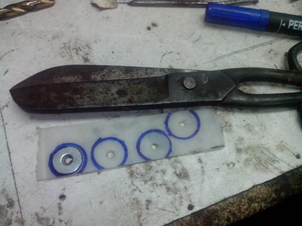 подготовка к вырезанию — ГАЗ 3110