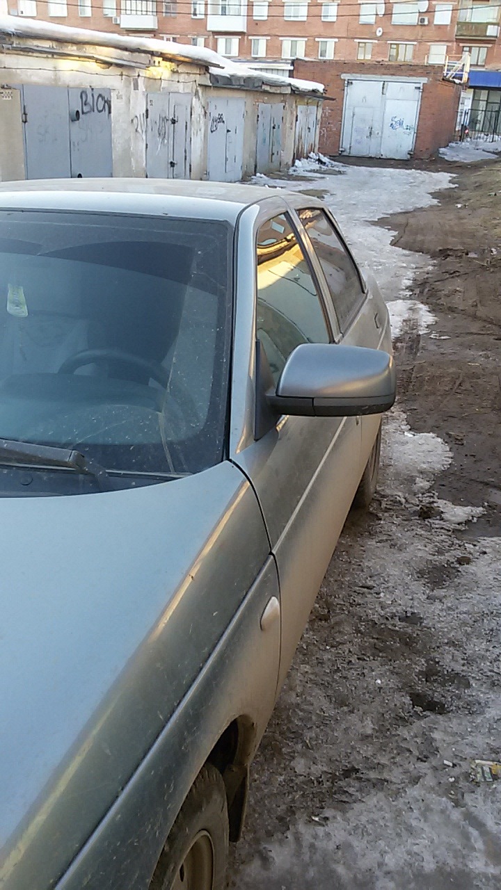 Приоровские зеркала. Доделал. — Lada 21104, 1,6 л, 2006 года | стайлинг ...